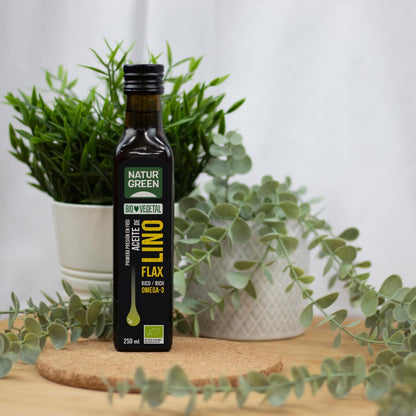 Aceite de Lino Bio NaturGreen, 250 ml