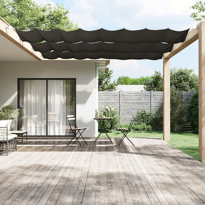 Vidaxl Toldo Vertical Gris Antracita 60x360 Cm Tela Oxford_1