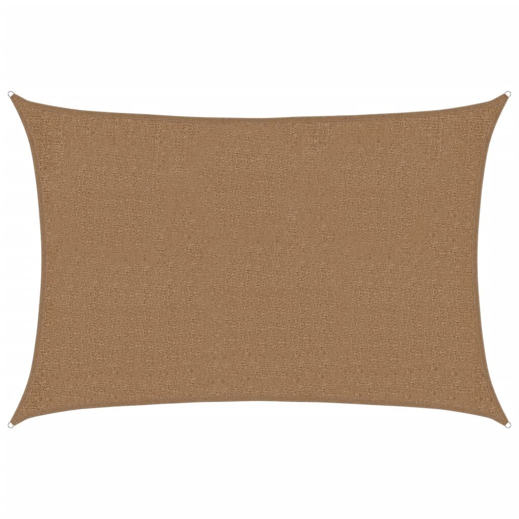 Vidaxl Toldo De Vela Hdpe Gris Taupe 160 G/m² 2x3 M_0