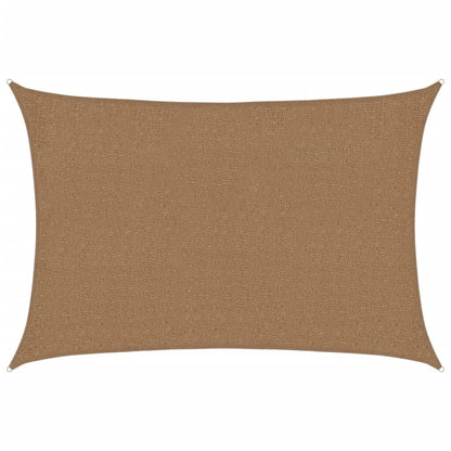 Vidaxl Toldo De Vela Hdpe Gris Taupe 160 G/m² 2x3 M_0