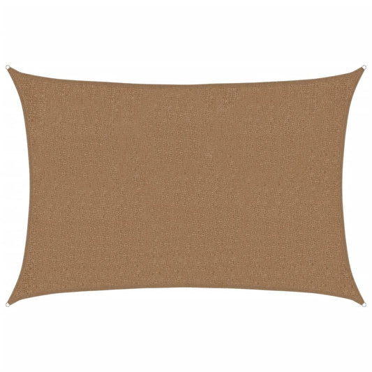 Vidaxl Toldo De Vela Hdpe Gris Taupe 160 G/m² 2x3 M_0