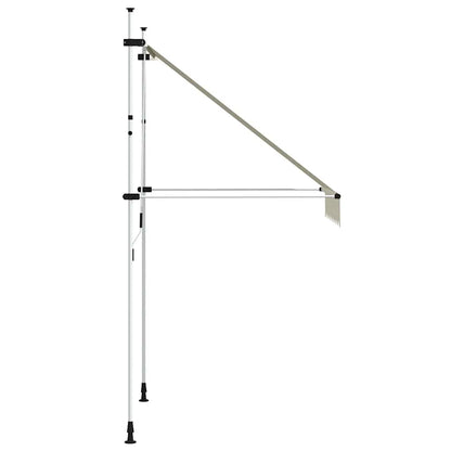 Toldo Retráctil De Operación Manual 150 Cm Crema_3
