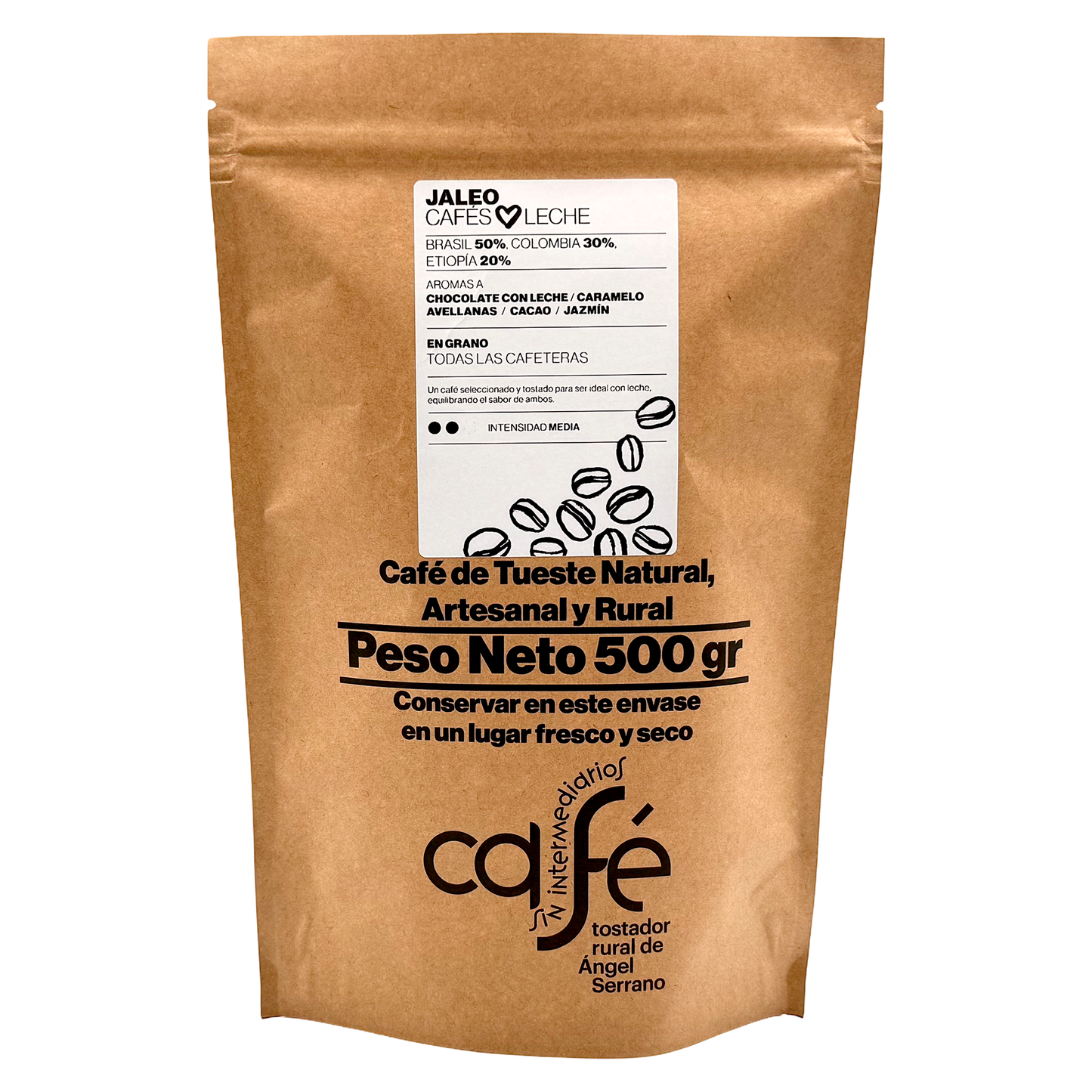 Cafe Sin Intermediarios Café Colombia Jaleo En Grano 500 G_0