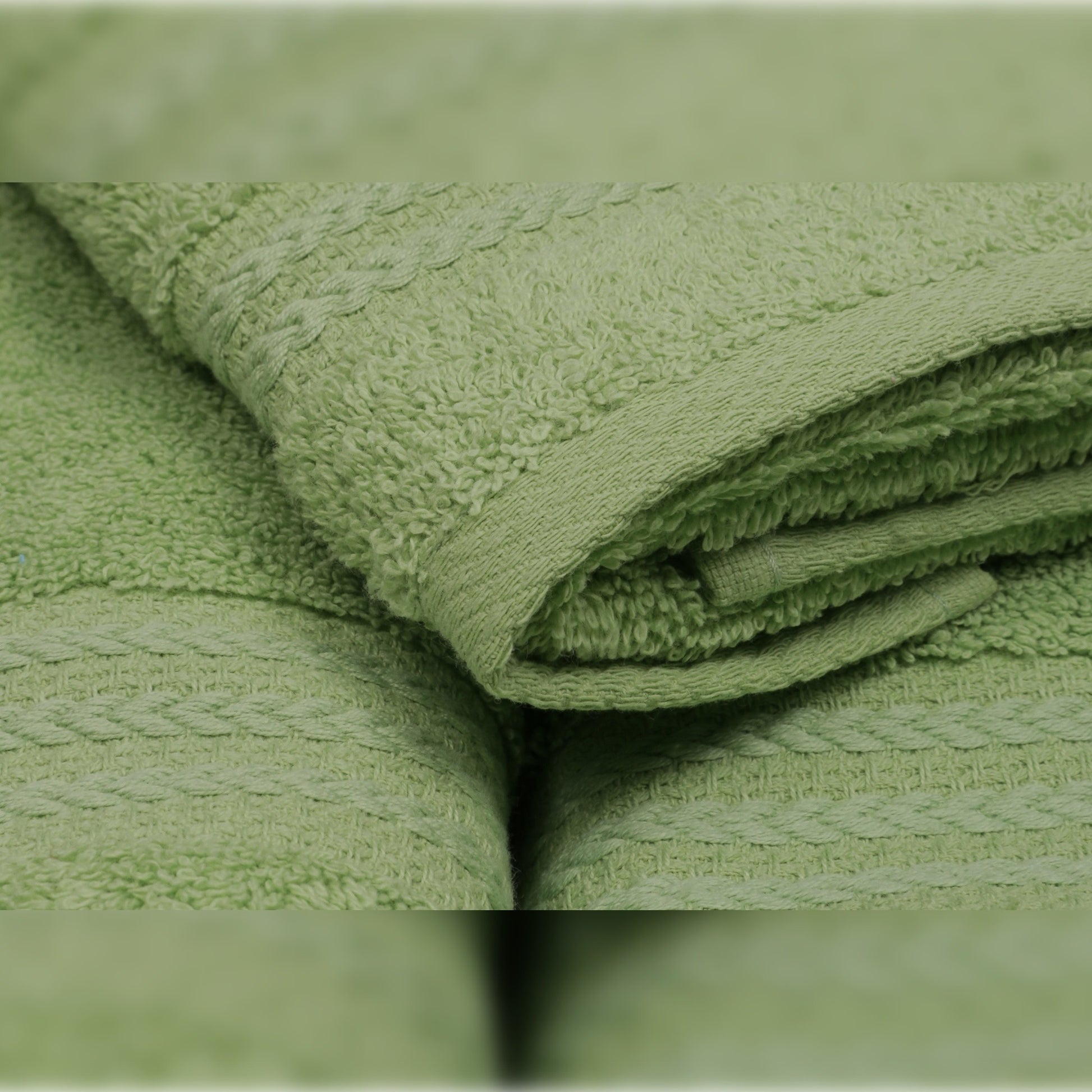 Juego De Toallas (3 Piezas) Verde_3