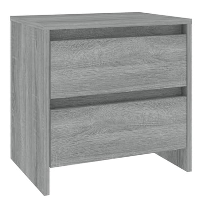 Mesita De Noche Madera De Ingeniería Gris Sonoma 45x34,5x44,5cm_0