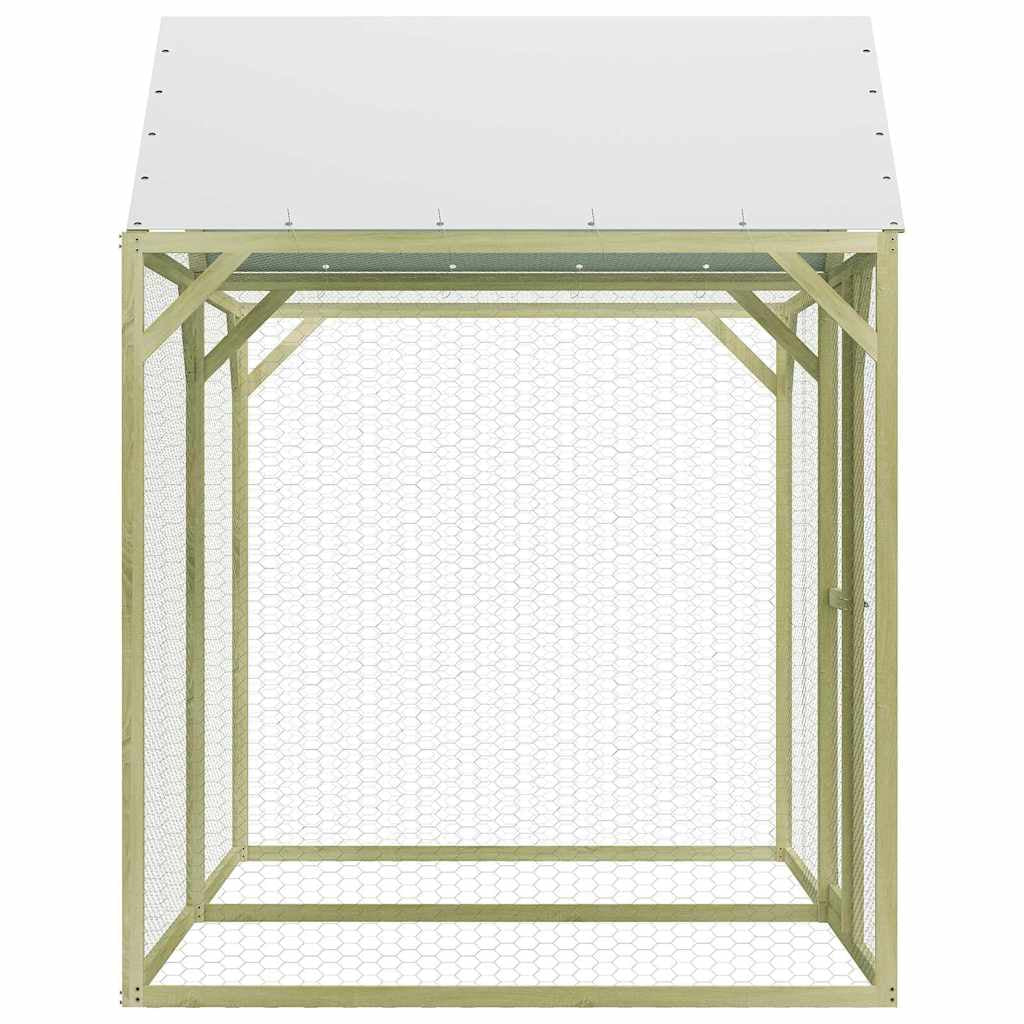 Vidaxl Jaula Gallinero Madera Impregnada De Pino 3x1,5x2 M_3