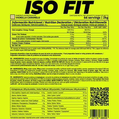 Iso Fit - 2kg - Vainilla Caramelo - Aumenta La Masa Muscular - Masmusculo_5