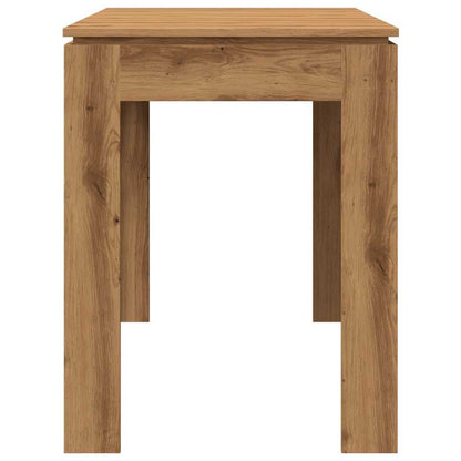Mesa De Comedor Roble Artesano 120x60x76cm Madera Reconstituida_3