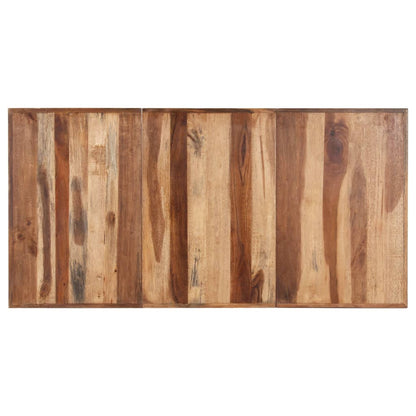 Mesa De Comedor De Madera Acacia Acabado Miel 180x90x75 Cm_2