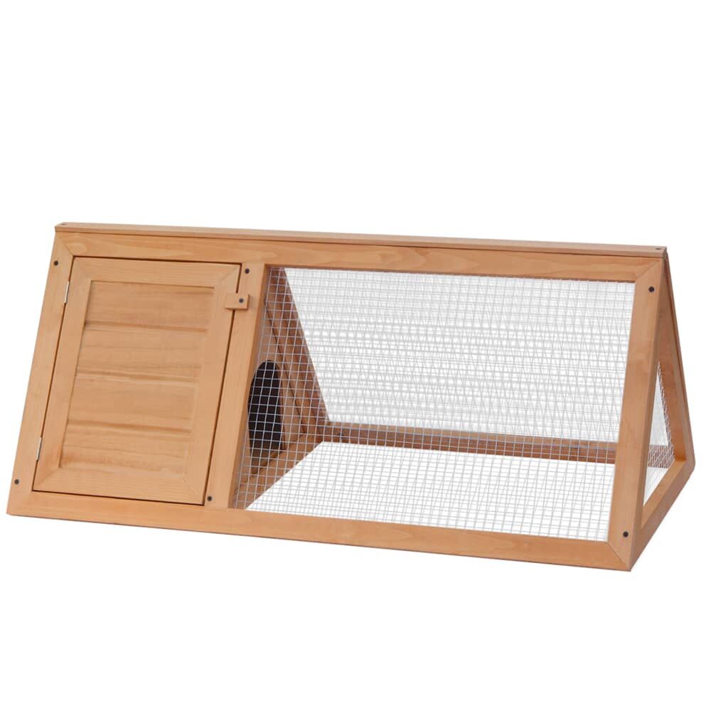 Vidaxl Conejera Jaula De Animales De Madera_1