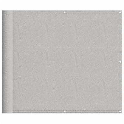 Vidaxl Pantalla De Balcón 100% Poliéster Oxford Gris Claro 90x500 Cm_0