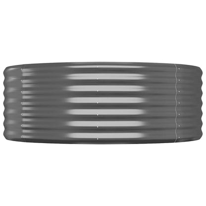 Jardinera Arriate Acero Galvanizado Antracita 544x100x36cm_3