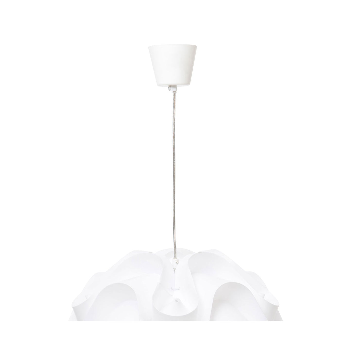 Lampara De Techo Modelo Happy Big, Pantalla Ligera Pvc, Ø42cm, Casquillo E27, Blanca_1