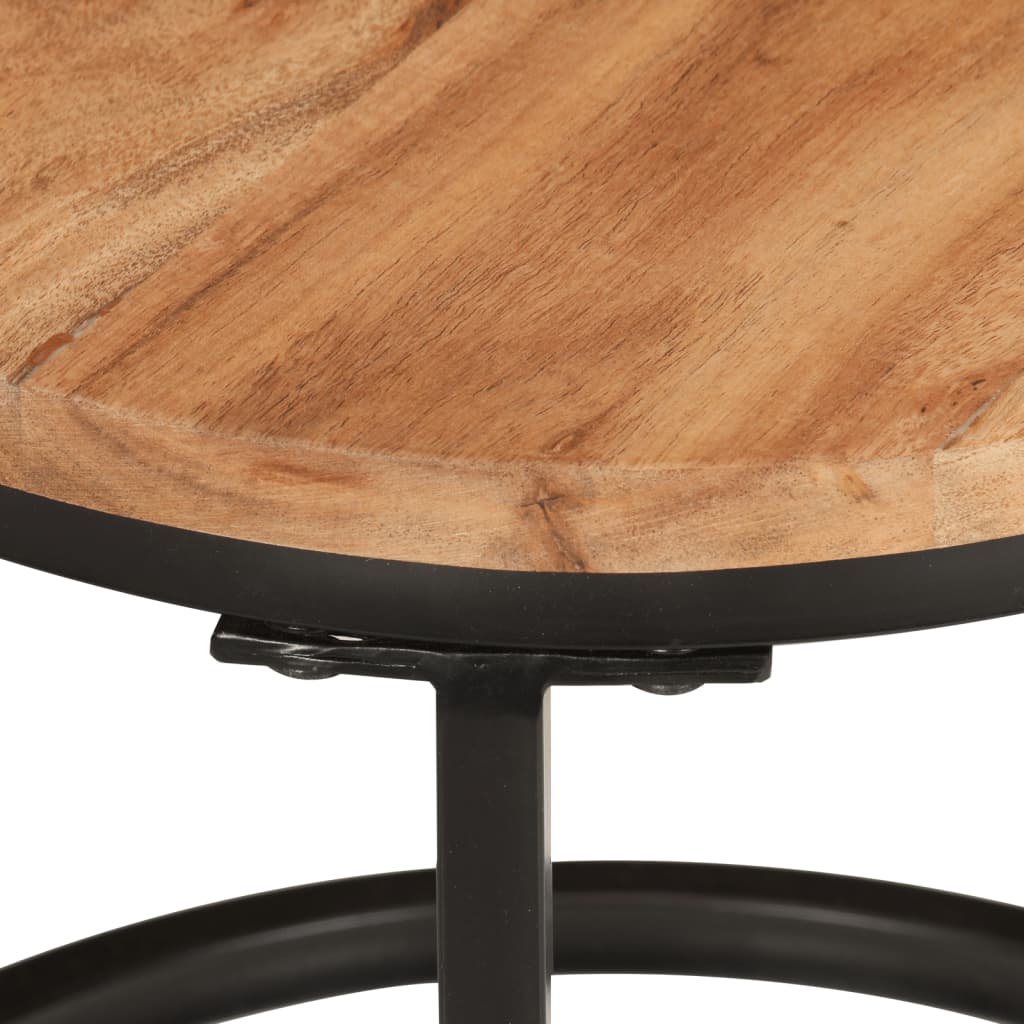 Mesas Apilables 3 Piezas Madera Maciza De Acacia_3