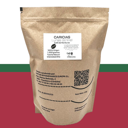Cafe Sin Intermediarios Café Nicaragua Caricias En Grano Para Superautomática 1 Kg_2