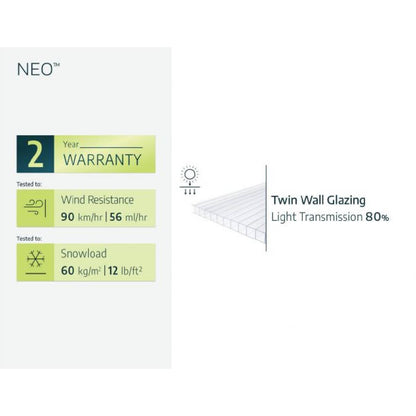 Marquesina para puerta Neo 86x137 cm Canopia