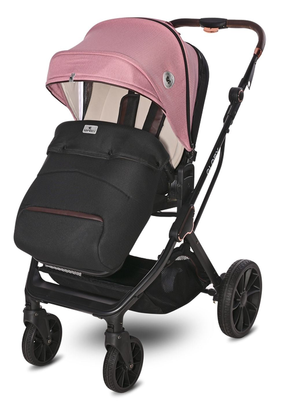 Carrito De Bebé Duo Glory Hasta 22 Kg Pink_2