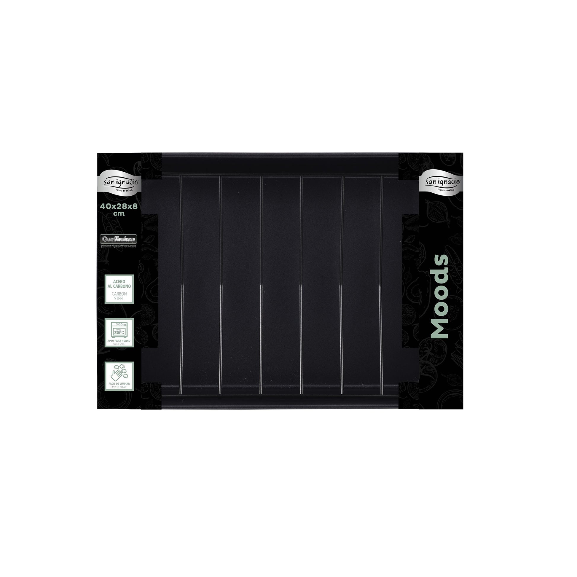 Bandeja Para Asados 40x28x8cm Acero Carbono Moods San Ignacio_4