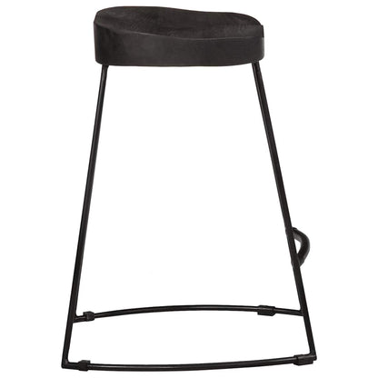 Taburetes De Barra 46x38x52 Cm Madera Maciza De Mango_1