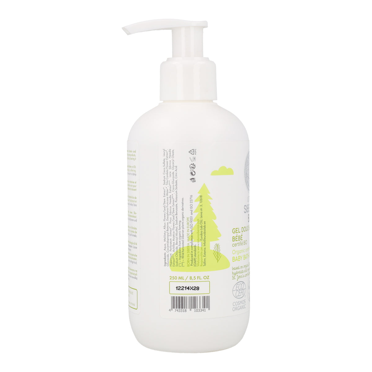 Gel infantil de baño Natura Sibérica 250 ml