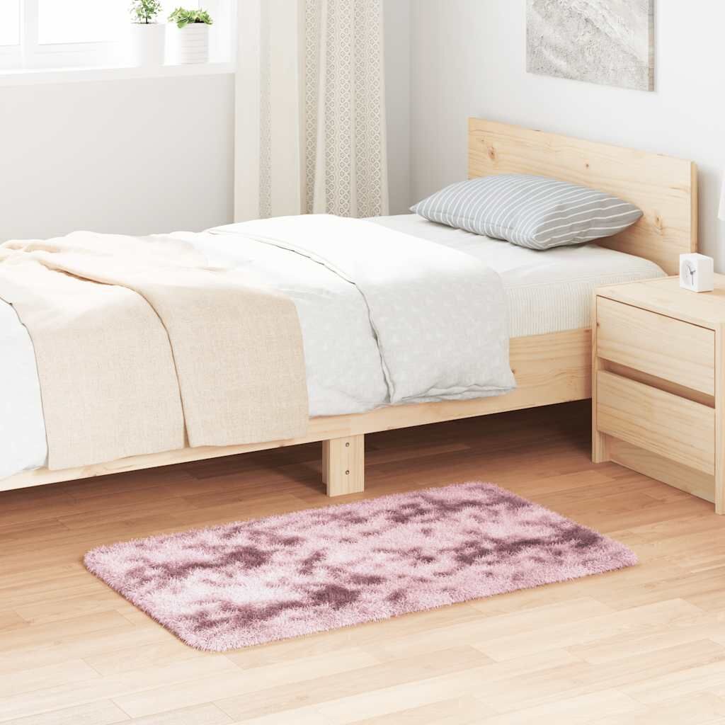 Vidaxl Alfombra De Pelo Largo Navarra Rosa Polvoriento 60x100 Cm_1