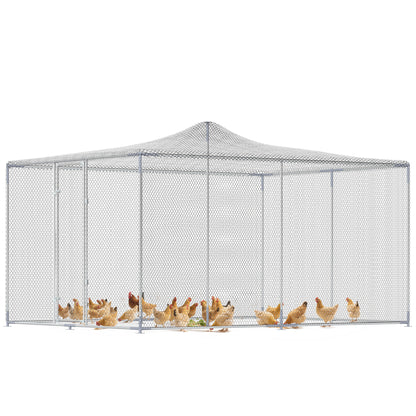 Pawhut Gallinero Para Exterior Grande_0