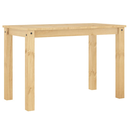 Mesa De Comedor Panama Madera Maciza De Pino 117x60x75 Cm_0