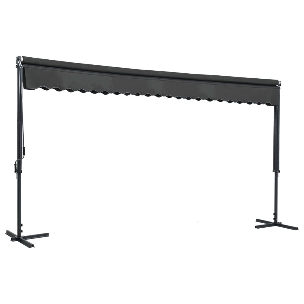 Vidaxl Toldo De Pie Independiente Gris Antracita 500x300 Cm_1
