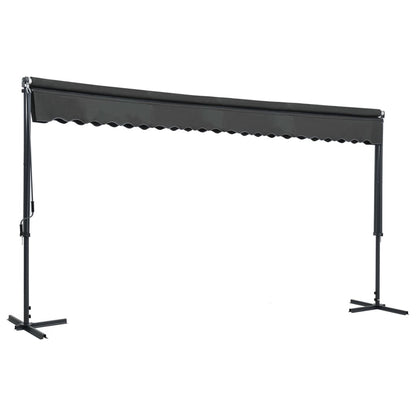 Vidaxl Toldo De Pie Independiente Gris Antracita 500x300 Cm_1