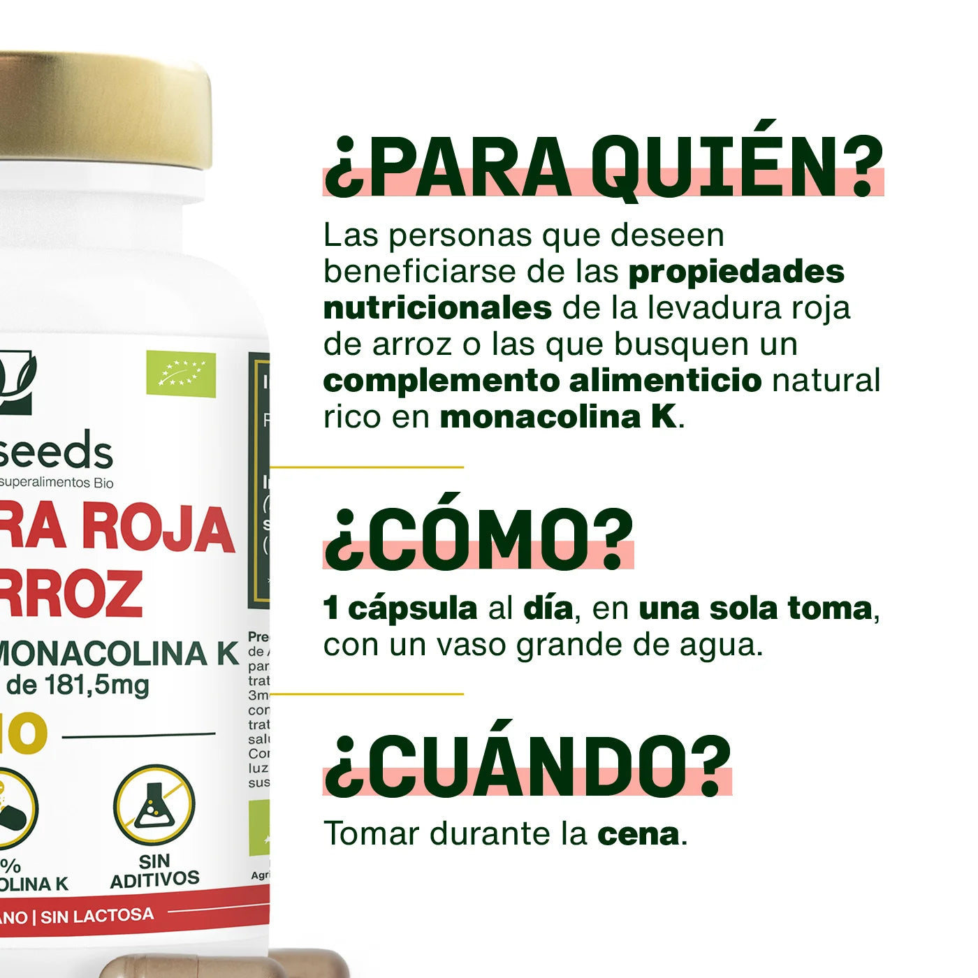 Levadura Roja De Arroz Bio | 90 Cápsulas_1