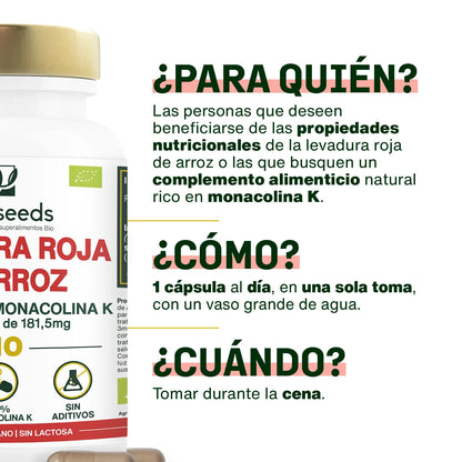 Levadura Roja De Arroz Bio | 90 Cápsulas_1