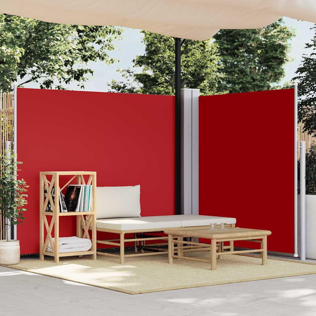 Vidaxl Toldo Lateral Retráctil Rojo 160x600 Cm_1