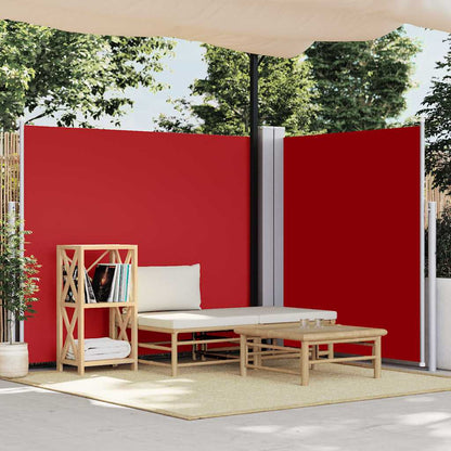 Vidaxl Toldo Lateral Retráctil Rojo 160x600 Cm_1