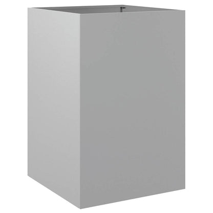 Jardinera De Acero Galvanizado Plateado 52x48x75 Cm_4
