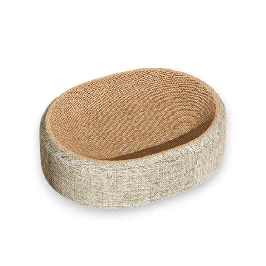 Rascador De Sisal Natural Para Gatos Caleta, Cama Y Rascador_0