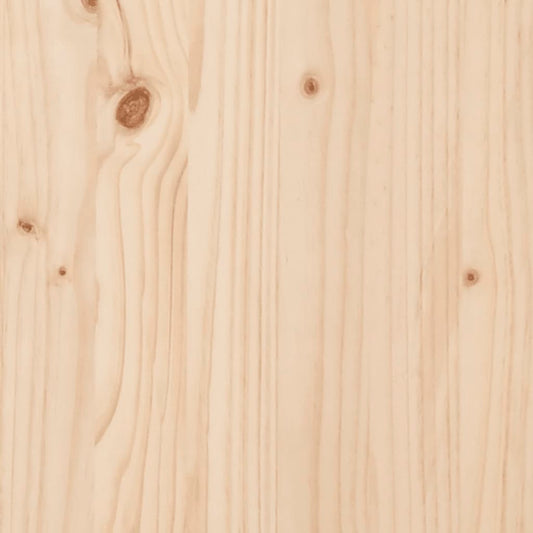 Aparador De Madera Maciza De Pino 111x34x75 Cm / Vetonek_0