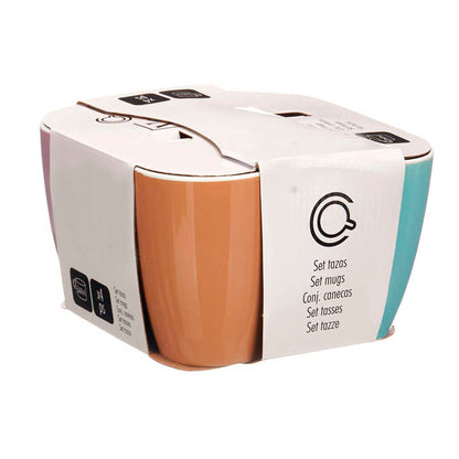 Set 4 Tazas 360ml Surt 4 Col Pastel Colección Vessia_3