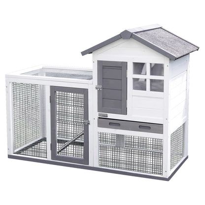 Kerbl Cabaña Para Roedores Freetime Luke Madera Esmaltada 127x62x98 Cm_0