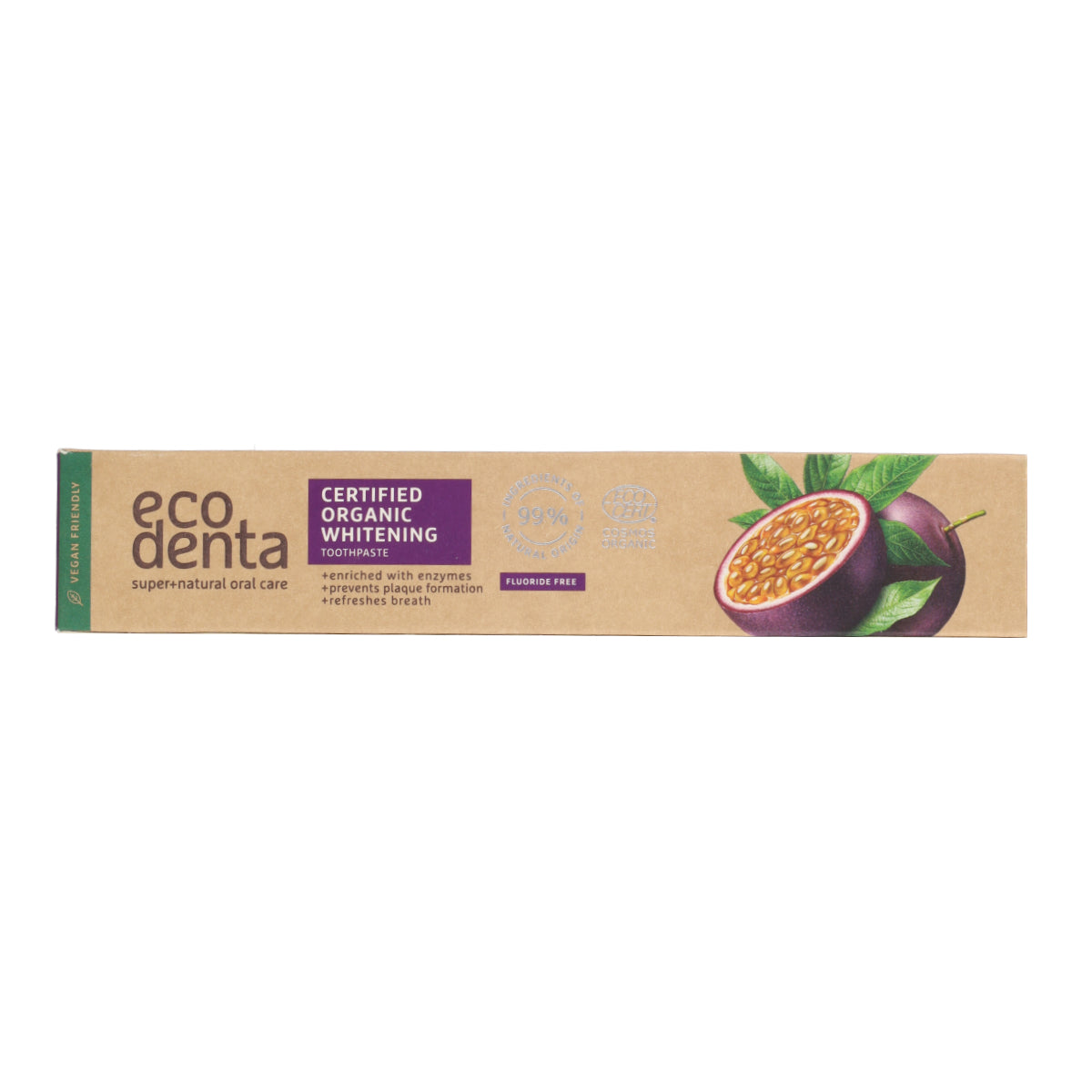 Pasta dental Blanqueadora Fruta de la Pasión con Enzimas Bio EcoDenta 75 ml