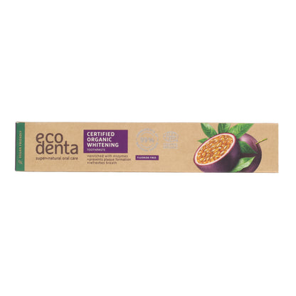 Pasta dental Blanqueadora Fruta de la Pasión con Enzimas Bio EcoDenta 75 ml
