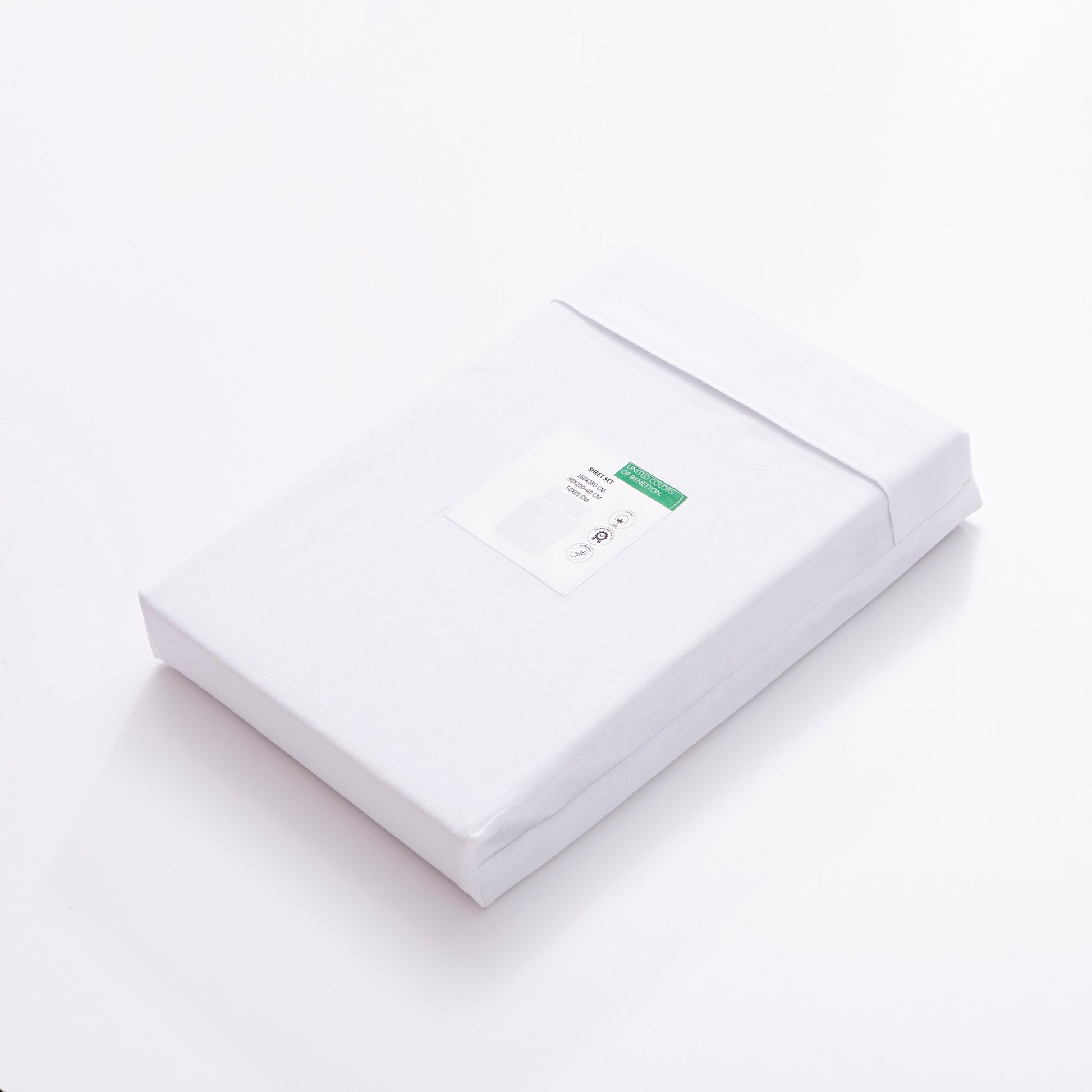 Set 4pzs Sabana Doble: Sabana Plana (240x240cm C/ Dobladillo Simple 5cm) + Sabana Bajera (160x200+30cm Flap) + 2 Funda De Almohada (50x80cm) 100% Alg