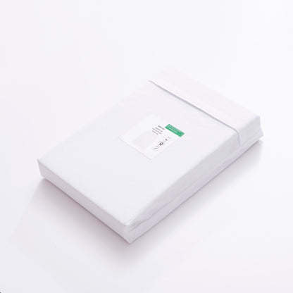 Set 4pzs Sabana Doble: Sabana Plana (240x240cm C/ Dobladillo Simple 5cm) + Sabana Bajera (160x200+30cm Flap) + 2 Funda De Almohada (50x80cm) 100% Alg