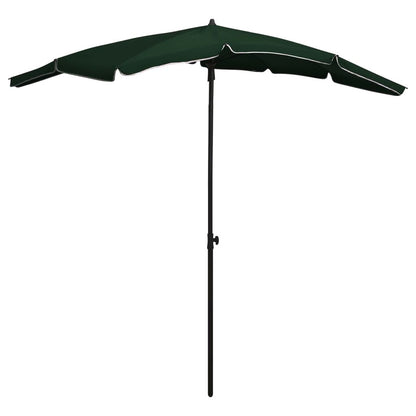 Vidaxl Sombrilla De Jardín Con Palo Verde 200x130 Cm_0