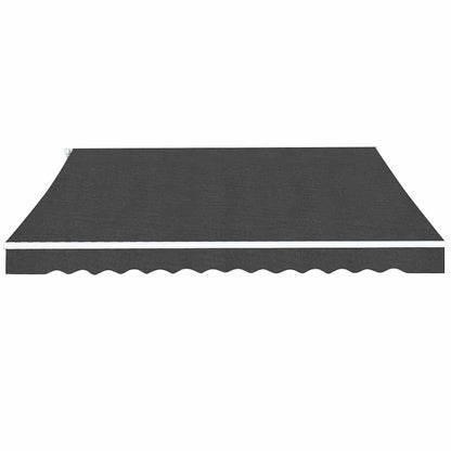 Toldo Plegable De Operación Manual 350 Cm Antracita_0