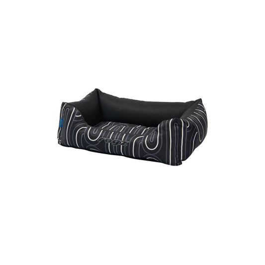 Cama Para Perro Rogz Graphix 76x51x26cm Estampado Arcos Talla M (12-22kg)_0