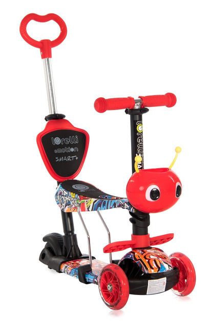 Patinete Infantil Con Asiento Y Respaldo Smart Plus Graffiti_0