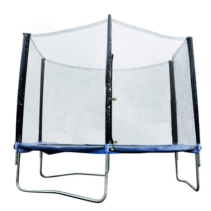 Homcom Cama Elástica Ø244cm + Red De Seguridad Set Trampolín Jardín Máx. 100kg_0