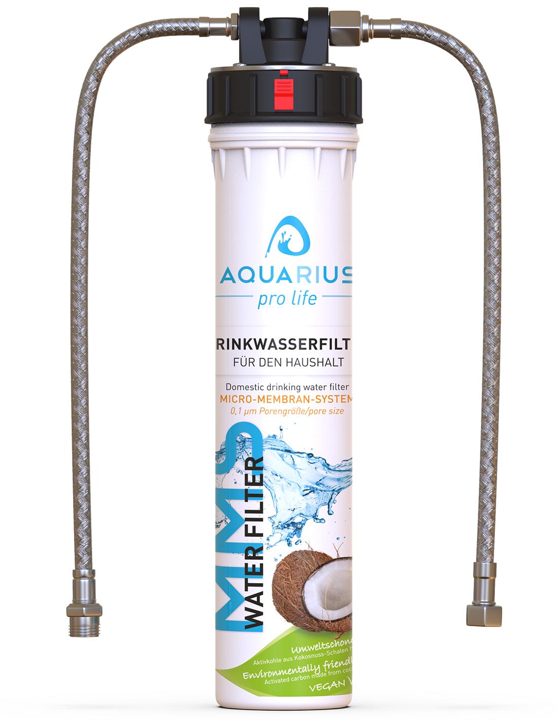 Aquarius Pro Life - Filtro De Agua Ultrafino De 0,1 Micras (juego Completo)._0