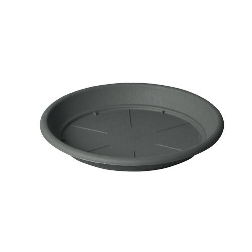 Plato para maceta PVC Iniezione - Antracita 18 cm
