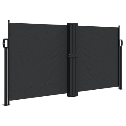 Vidaxl Toldo Lateral Retráctil Negro 120x1000 Cm_0